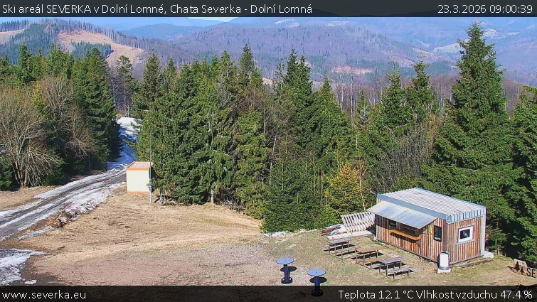 Ski areál SEVERKA v Dolní Lomné - Chata Severka - Dolní Lomná - 23.3.2026 v 09:00