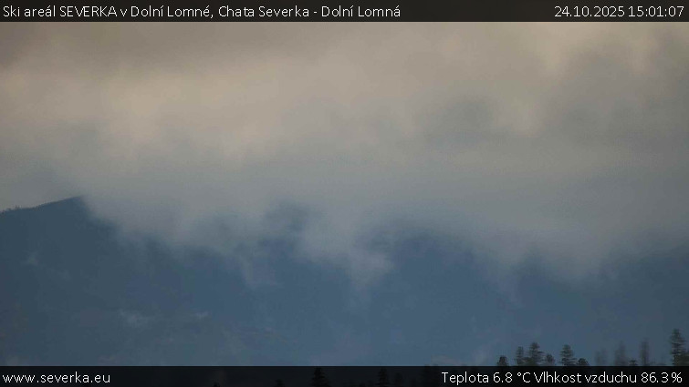 Ski areál SEVERKA v Dolní Lomné - Chata Severka - Dolní Lomná - 24.10.2025 v 15:01 Ski areál SEVERKA v Dolní Lomné - Chata Severka - Dolní Lomná - 24.10.2025 v 15:01