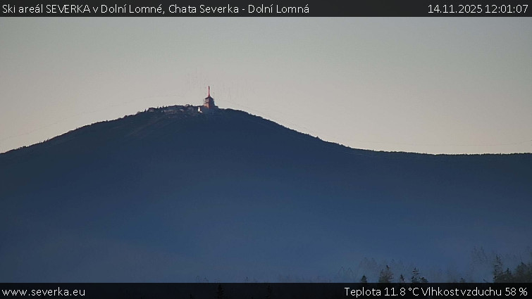 Ski areál SEVERKA v Dolní Lomné - Chata Severka - Dolní Lomná - 14.11.2025 v 12:01