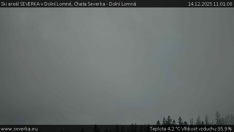 Ski areál SEVERKA v Dolní Lomné - Chata Severka - Dolní Lomná - 14.12.2025 v 11:01