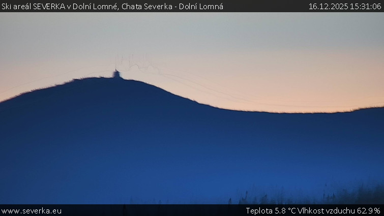 Ski areál SEVERKA v Dolní Lomné - Chata Severka - Dolní Lomná - 16.12.2025 v 15:31