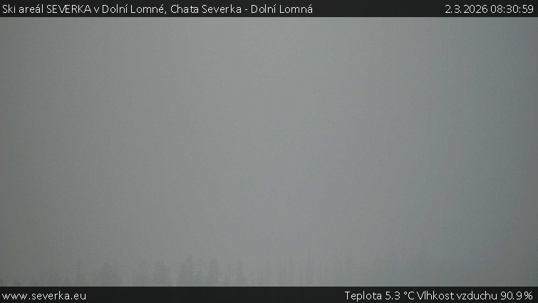 Ski areál SEVERKA v Dolní Lomné - Chata Severka - Dolní Lomná - 2.3.2026 v 08:30