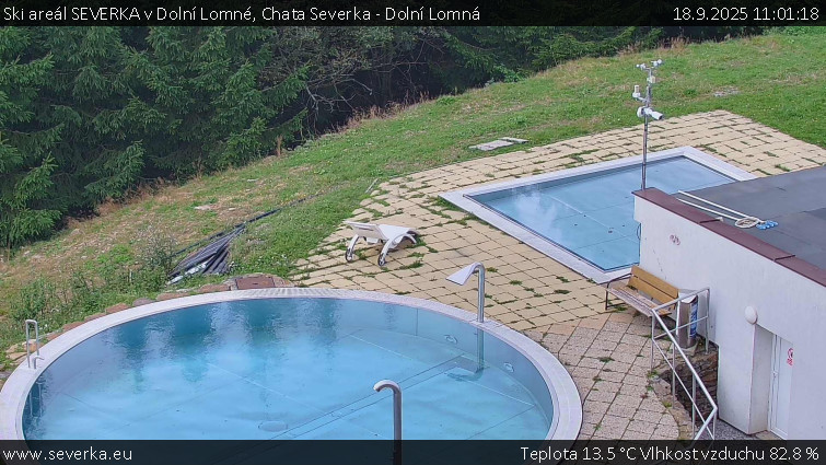 Ski areál SEVERKA v Dolní Lomné - Chata Severka - Dolní Lomná - 18.9.2025 v 11:01