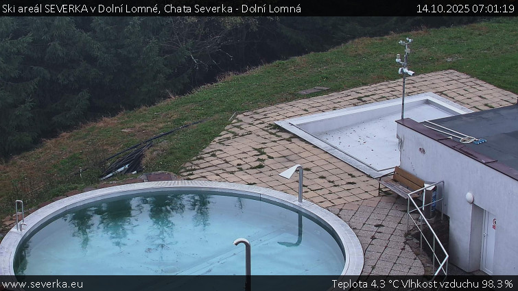 Ski areál SEVERKA v Dolní Lomné - Chata Severka - Dolní Lomná - 14.10.2025 v 07:01 Ski areál SEVERKA v Dolní Lomné - Chata Severka - Dolní Lomná - 14.10.2025 v 07:01