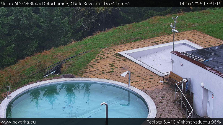 Ski areál SEVERKA v Dolní Lomné - Chata Severka - Dolní Lomná - 14.10.2025 v 17:31 Ski areál SEVERKA v Dolní Lomné - Chata Severka - Dolní Lomná - 14.10.2025 v 17:31