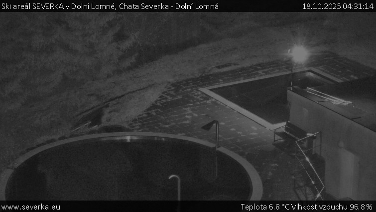 Ski areál SEVERKA v Dolní Lomné - Chata Severka - Dolní Lomná - 18.10.2025 v 04:31 Ski areál SEVERKA v Dolní Lomné - Chata Severka - Dolní Lomná - 18.10.2025 v 04:31