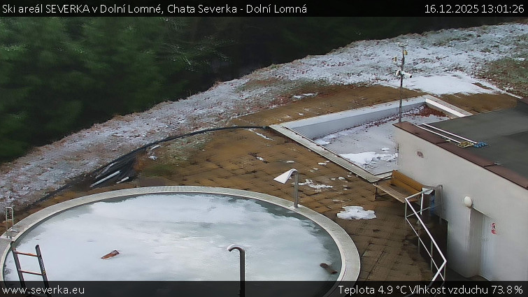Ski areál SEVERKA v Dolní Lomné - Chata Severka - Dolní Lomná - 16.12.2025 v 13:01
