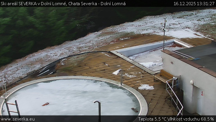 Ski areál SEVERKA v Dolní Lomné - Chata Severka - Dolní Lomná - 16.12.2025 v 13:31