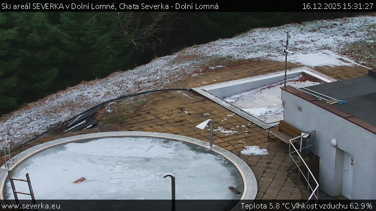 Ski areál SEVERKA v Dolní Lomné - Chata Severka - Dolní Lomná - 16.12.2025 v 15:31