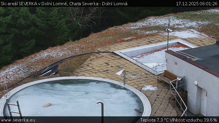 Ski areál SEVERKA v Dolní Lomné - Chata Severka - Dolní Lomná - 17.12.2025 v 08:01
