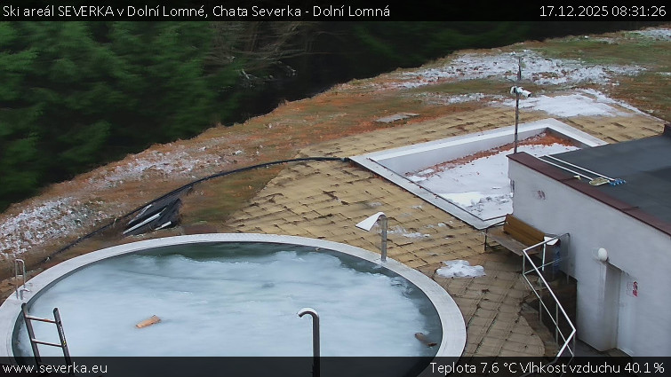 Ski areál SEVERKA v Dolní Lomné - Chata Severka - Dolní Lomná - 17.12.2025 v 08:31