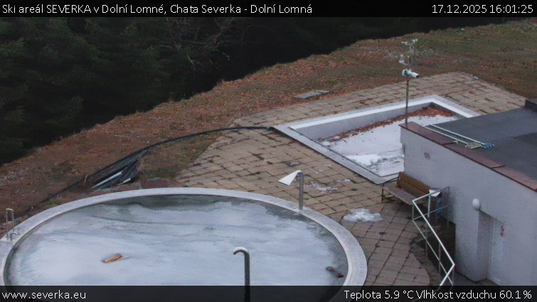 Ski areál SEVERKA v Dolní Lomné - Chata Severka - Dolní Lomná - 17.12.2025 v 16:01