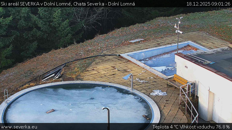 Ski areál SEVERKA v Dolní Lomné - Chata Severka - Dolní Lomná - 18.12.2025 v 09:01