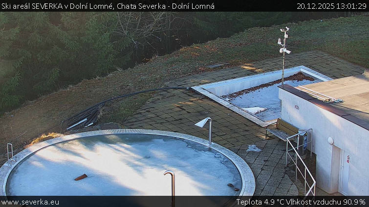 Ski areál SEVERKA v Dolní Lomné - Chata Severka - Dolní Lomná - 20.12.2025 v 13:01