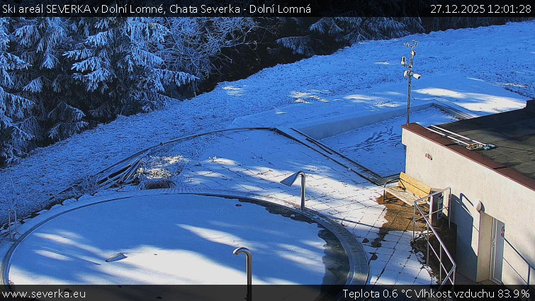 Ski areál SEVERKA v Dolní Lomné - Chata Severka - Dolní Lomná - 27.12.2025 v 12:01