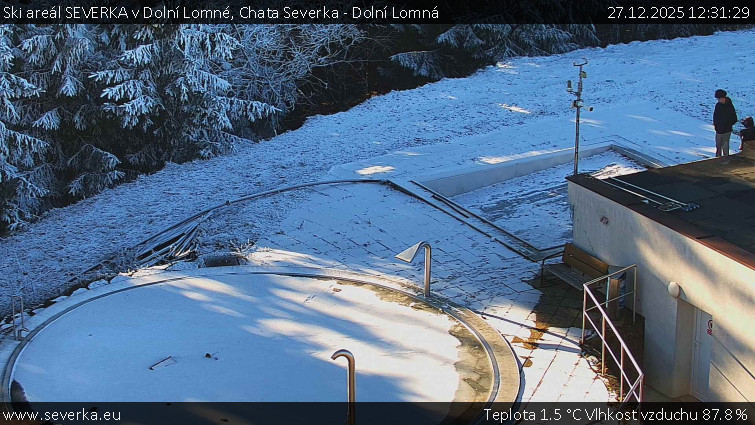 Ski areál SEVERKA v Dolní Lomné - Chata Severka - Dolní Lomná - 27.12.2025 v 12:31