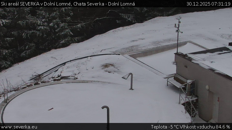 Ski areál SEVERKA v Dolní Lomné - Chata Severka - Dolní Lomná - 30.12.2025 v 07:31