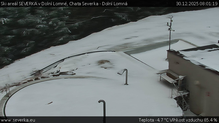 Ski areál SEVERKA v Dolní Lomné - Chata Severka - Dolní Lomná - 30.12.2025 v 08:01