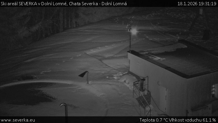 Ski areál SEVERKA v Dolní Lomné - Chata Severka - Dolní Lomná - 18.1.2026 v 19:31