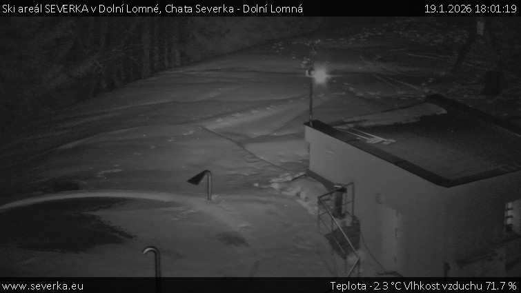 Ski areál SEVERKA v Dolní Lomné - Chata Severka - Dolní Lomná - 19.1.2026 v 18:01