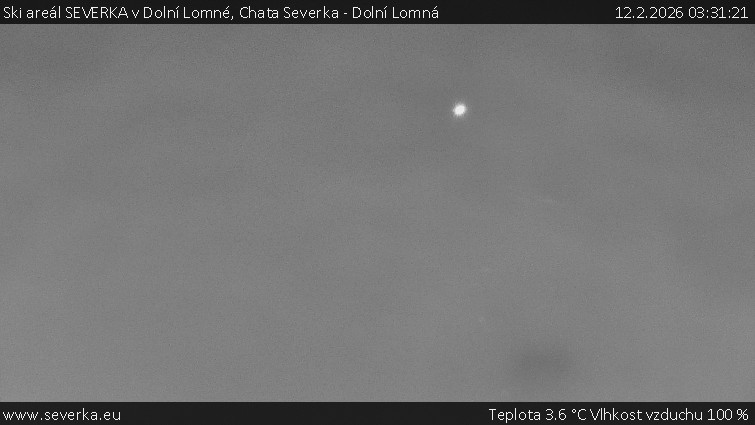 Ski areál SEVERKA v Dolní Lomné - Chata Severka - Dolní Lomná - 12.2.2026 v 03:31