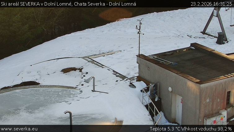 Ski areál SEVERKA v Dolní Lomné - Chata Severka - Dolní Lomná - 23.2.2026 v 16:31