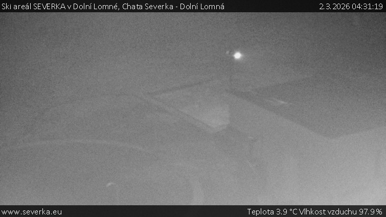 Ski areál SEVERKA v Dolní Lomné - Chata Severka - Dolní Lomná - 2.3.2026 v 04:31