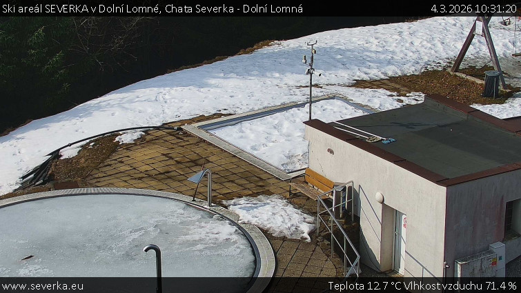 Ski areál SEVERKA v Dolní Lomné - Chata Severka - Dolní Lomná - 4.3.2026 v 10:31