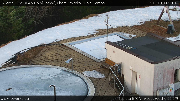 Ski areál SEVERKA v Dolní Lomné - Chata Severka - Dolní Lomná - 7.3.2026 v 06:31