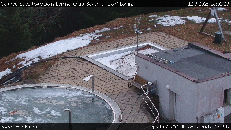 Ski areál SEVERKA v Dolní Lomné - Chata Severka - Dolní Lomná - 12.3.2026 v 18:01