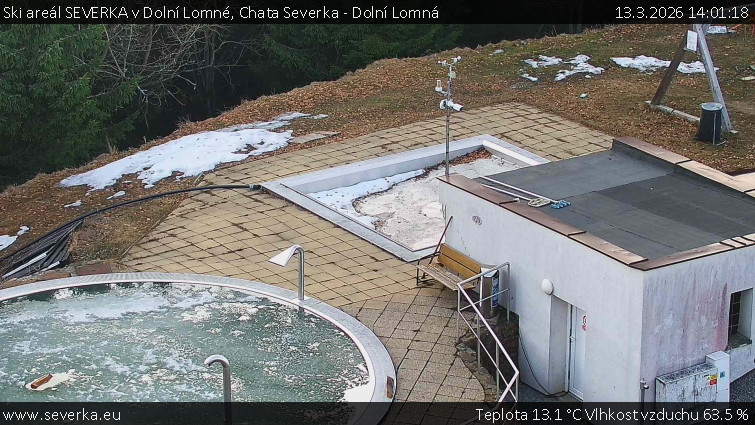 Ski areál SEVERKA v Dolní Lomné - Chata Severka - Dolní Lomná - 13.3.2026 v 14:01