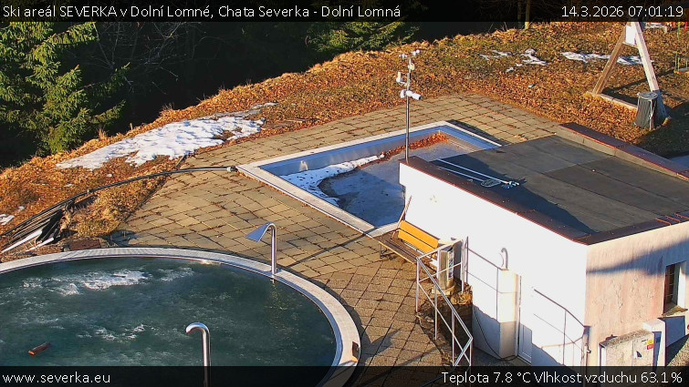 Ski areál SEVERKA v Dolní Lomné - Chata Severka - Dolní Lomná - 14.3.2026 v 07:01