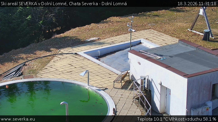 Ski areál SEVERKA v Dolní Lomné - Chata Severka - Dolní Lomná - 18.3.2026 v 11:31