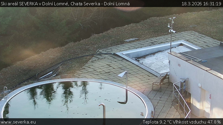Ski areál SEVERKA v Dolní Lomné - Chata Severka - Dolní Lomná - 18.3.2026 v 16:31