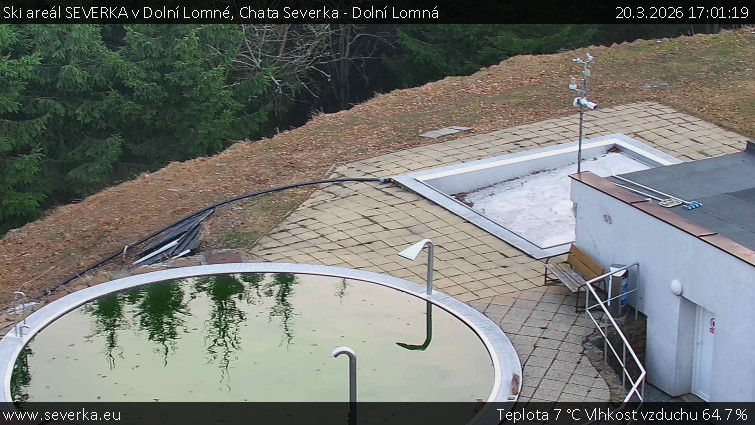 Ski areál SEVERKA v Dolní Lomné - Chata Severka - Dolní Lomná - 20.3.2026 v 17:01
