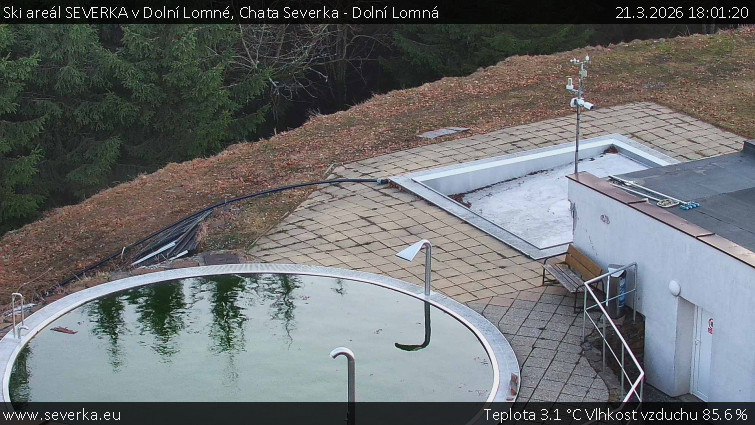 Ski areál SEVERKA v Dolní Lomné - Chata Severka - Dolní Lomná - 21.3.2026 v 18:01