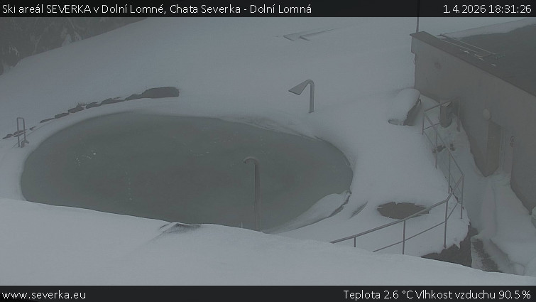 Ski areál SEVERKA v Dolní Lomné - Chata Severka - Dolní Lomná - 1.4.2026 v 18:31