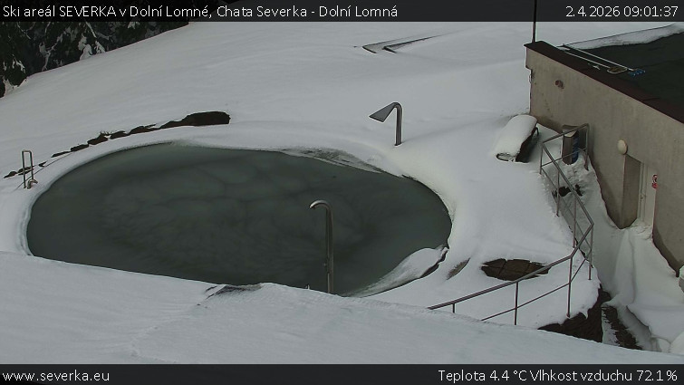 Ski areál SEVERKA v Dolní Lomné - Chata Severka - Dolní Lomná - 2.4.2026 v 09:01