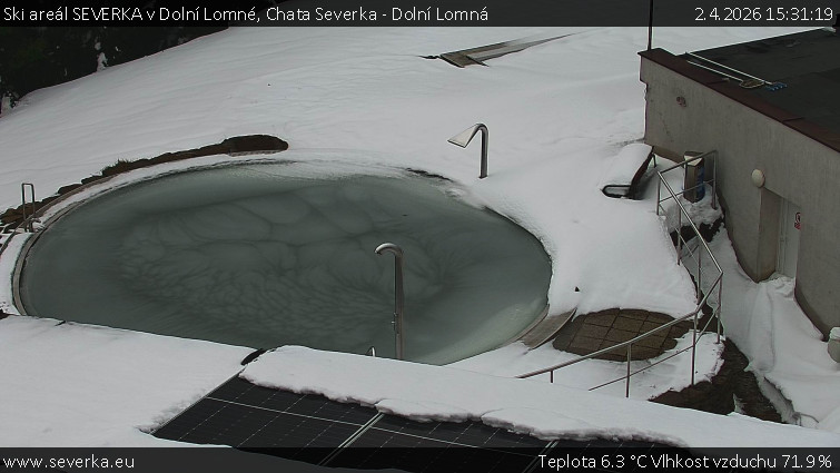 Ski areál SEVERKA v Dolní Lomné - Chata Severka - Dolní Lomná - 2.4.2026 v 15:31