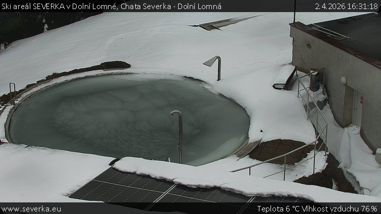 Ski areál SEVERKA v Dolní Lomné - Chata Severka - Dolní Lomná - 2.4.2026 v 16:31
