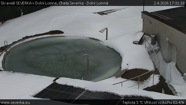 Ski areál SEVERKA v Dolní Lomné - Chata Severka - Dolní Lomná - 2.4.2026 v 17:31