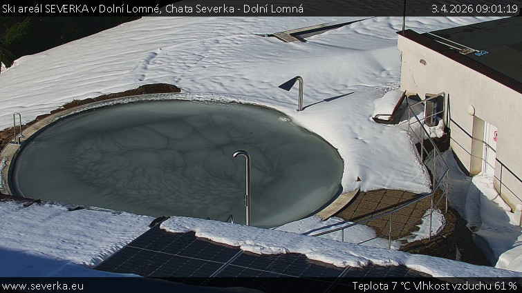 Ski areál SEVERKA v Dolní Lomné - Chata Severka - Dolní Lomná - 3.4.2026 v 09:01