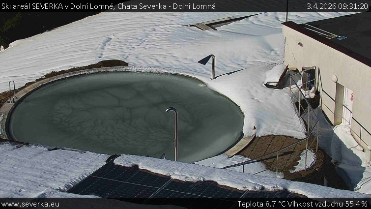Ski areál SEVERKA v Dolní Lomné - Chata Severka - Dolní Lomná - 3.4.2026 v 09:31