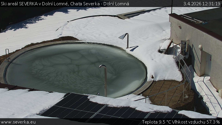 Ski areál SEVERKA v Dolní Lomné - Chata Severka - Dolní Lomná - 3.4.2026 v 12:31