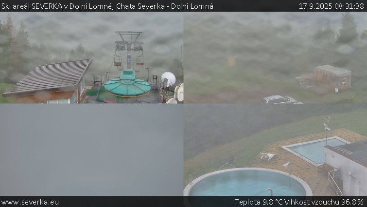 Ski areál SEVERKA v Dolní Lomné - Chata Severka - Dolní Lomná - 17.9.2025 v 08:31 Ski areál SEVERKA v Dolní Lomné - Chata Severka - Dolní Lomná - 17.9.2025 v 08:31