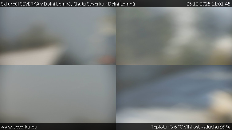Ski areál SEVERKA v Dolní Lomné - Chata Severka - Dolní Lomná - 25.12.2025 v 11:01