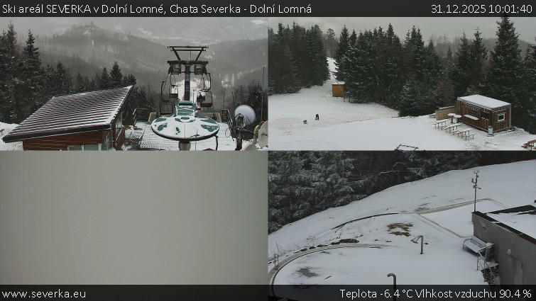 Ski areál SEVERKA v Dolní Lomné - Chata Severka - Dolní Lomná - 31.12.2025 v 10:01