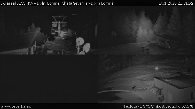 Ski areál SEVERKA v Dolní Lomné - Chata Severka - Dolní Lomná - 20.1.2026 v 21:31