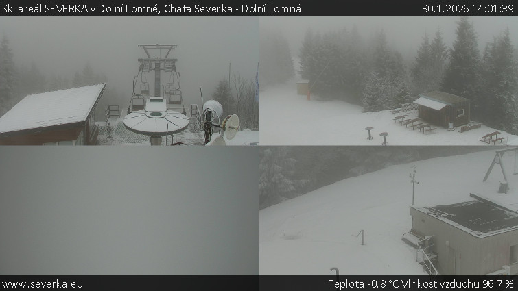 Ski areál SEVERKA v Dolní Lomné - Chata Severka - Dolní Lomná - 30.1.2026 v 14:01