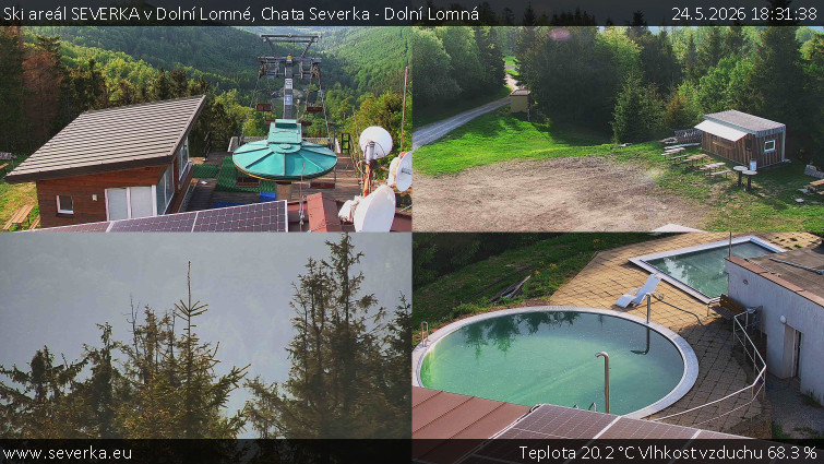 Ski areál SEVERKA v Dolní Lomné - Chata Severka - Dolní Lomná - 24.5.2026 v 18:31